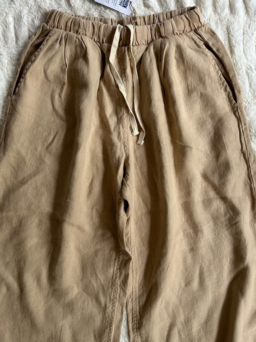 NWT Jungmaven 100% Hemp Cambria Pant in Oat Milk - Picture 9 of 14